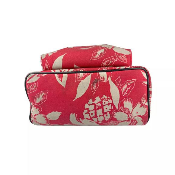 Auth SAINT LAURENT Backpack Red/Black Nylon Canvas/Leather - z4057 - Picture 4 of 16